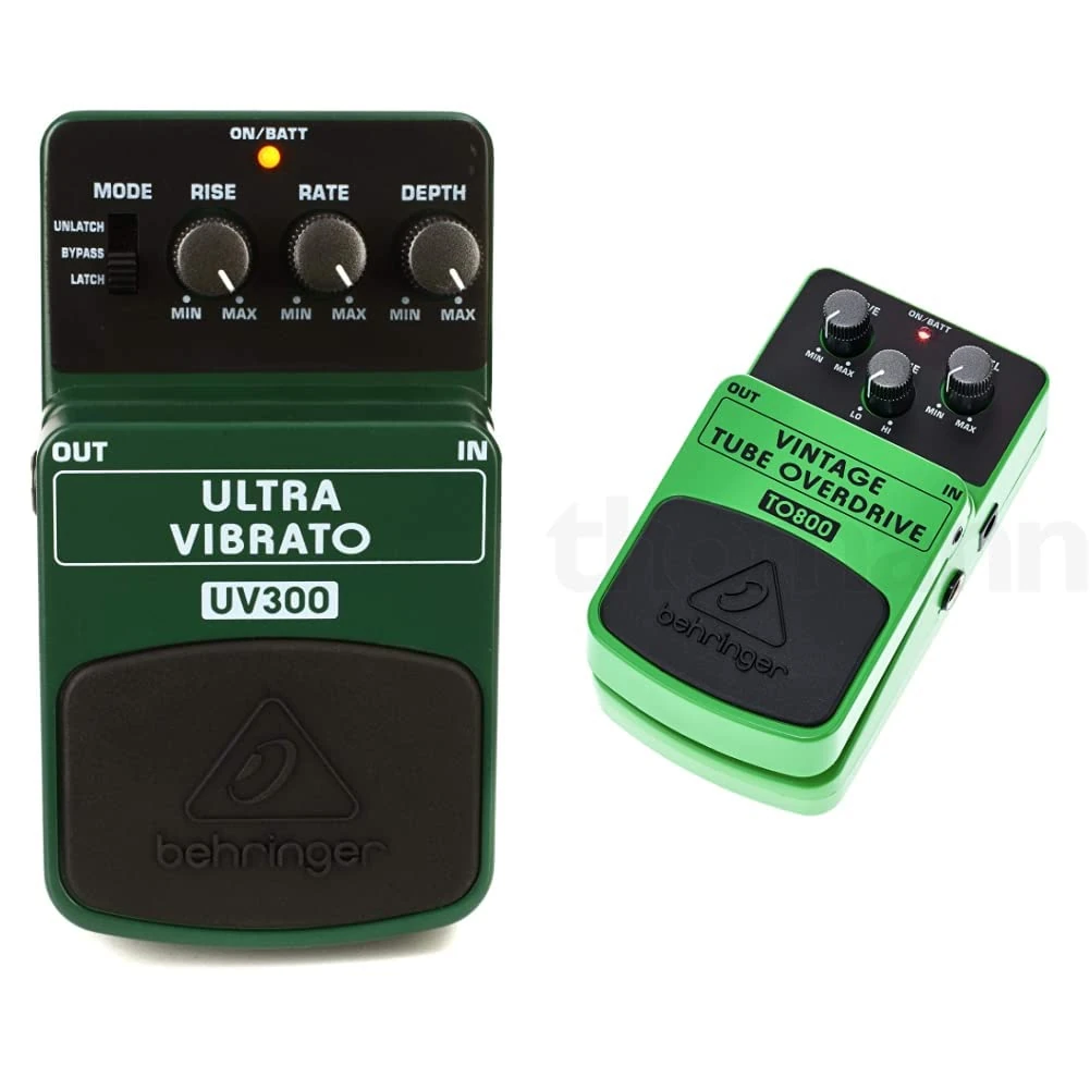 Behringer UV-300 Ultra Vibrato & TO-800 Tube Overdrive