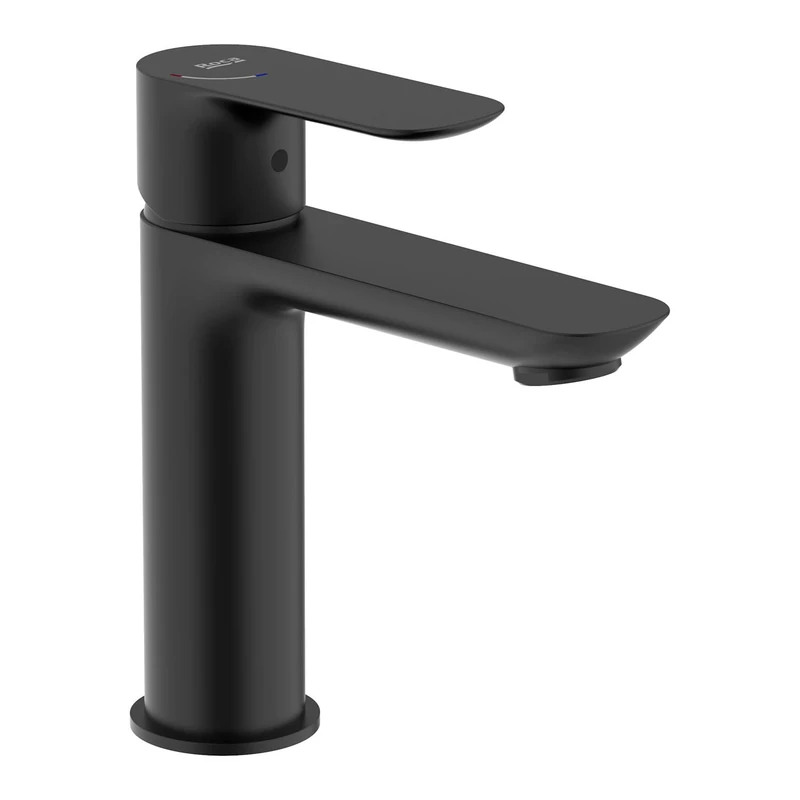 Roca A5A326ENB0 Basin Mixer, Smooth Body, Cala Collection, Matte Black