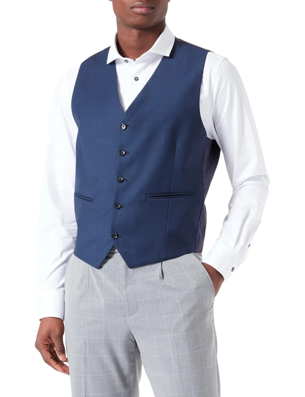 Daniel Hechter Men's Waistcoat Shape Vest, 680, 102 cm