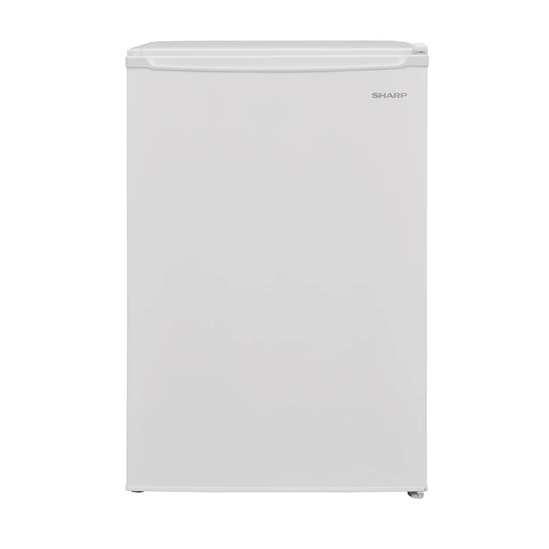 SHARP Freestanding, Under Counter Fridge, Auto Fridge Defrost, Reversible Door, 54 cm, 135 liter, White, SJ-UF135M4W-EN