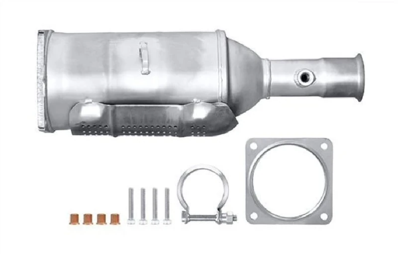 HELLA 8LH 366 080-891 Diesel Particulate Filter - Easy2Fit Kit - Euro 4 - One Piece - Set with Attachments - Silicon Carbide (for Short and Long Distance Traffic)