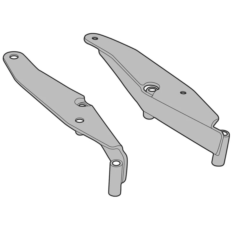 Top case carrier for monokey or monolock suitcase