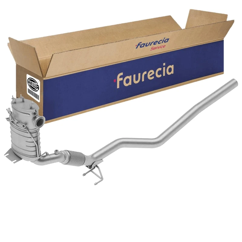 HELLA 8LH 366 081-431 Diesel Particulate Filter - Easy2Fit Kit - Euro 5 - Two-Piece - Set with Attachments - Silicon Carbide (for Short and Long Distance Traffic)