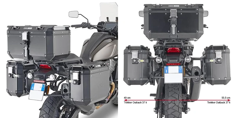 Givi PL ONE-FIT MONOKEY®CAM Side Case Carrier