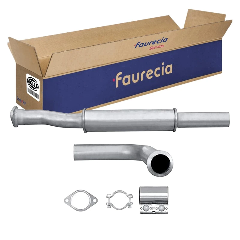HELLA 8LB 366 021-961 Front Silencer - Easy2Fit Kit - Front - Two Piece - Set with Attachments - Image 1