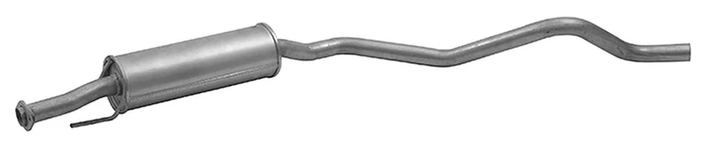 Hella 8LC 366 024-471 Middle Silencer - Easy2Fit Kit - Centre - 2-Piece - Set with Attachments