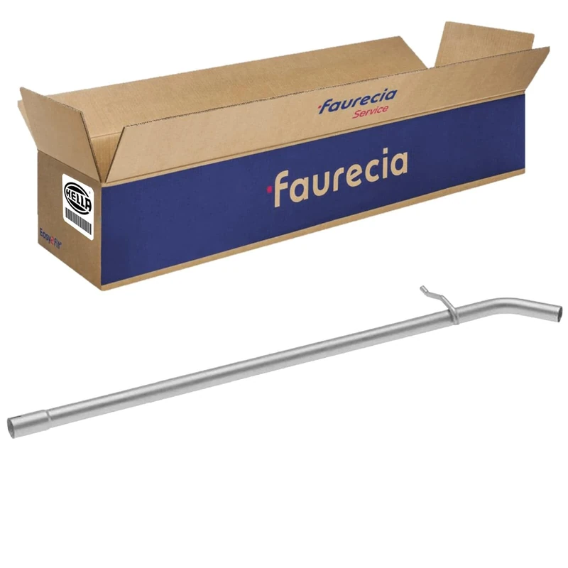 Hella 8LA 366 003-391 Exhaust Pipe - Easy2Fit Kit - Centre - 2-Piece - Set with Attachments