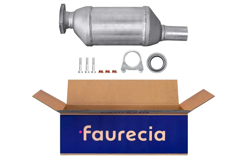 HELLA 8LE 366 054-501 Catalytic Converter Easy2Fit Kit Euro 2 One Piece Set with Attachments