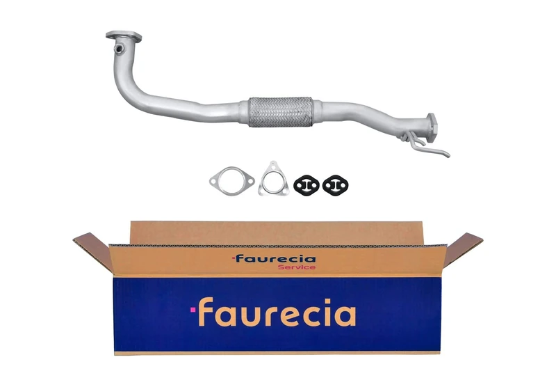 Hella 8LA 366 006-061 Exhaust Pipe - Easy2Fit Kit - Front - One Piece - Set with Attachments - Image 1