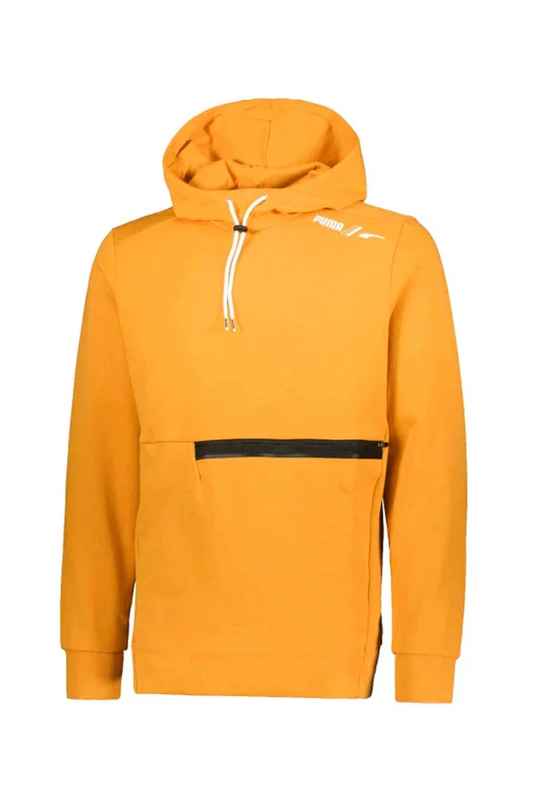 PUMA RAD/Cal Hoodie Dk Men's Hoodie Orange - Image 1