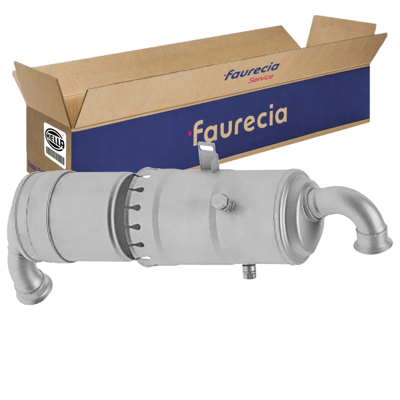 HELLA 8LG 366 070-331 Diesel Particulate Filter - Easy2Fit Kit - Euro 4 - One Piece - Set with Attachments - Cordierite (Mainly Long Distance Traffic)