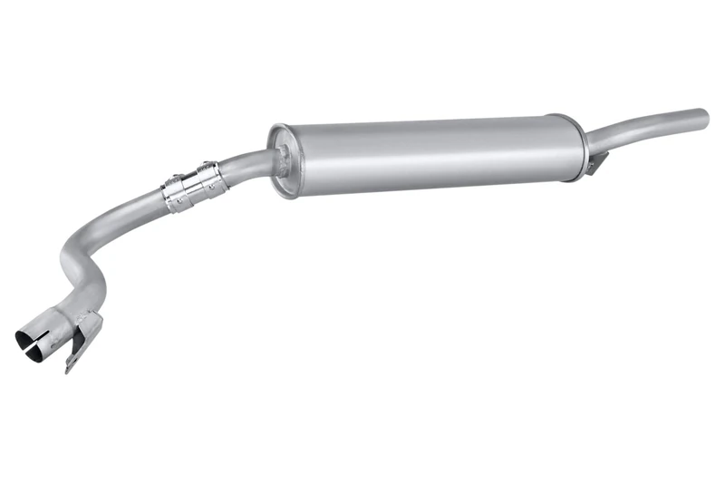 HELLA 8LD 366 028-501 Rear Silencer - Easy2Fit Kit - Rear - Two Piece - Set with Attachments