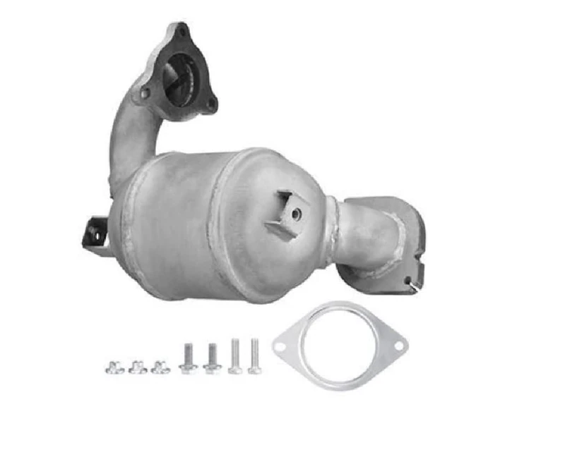 HELLA 8LE 366 053-841 Catalytic Converter Easy2Fit Kit Euro 3 One Piece Set with Attachments