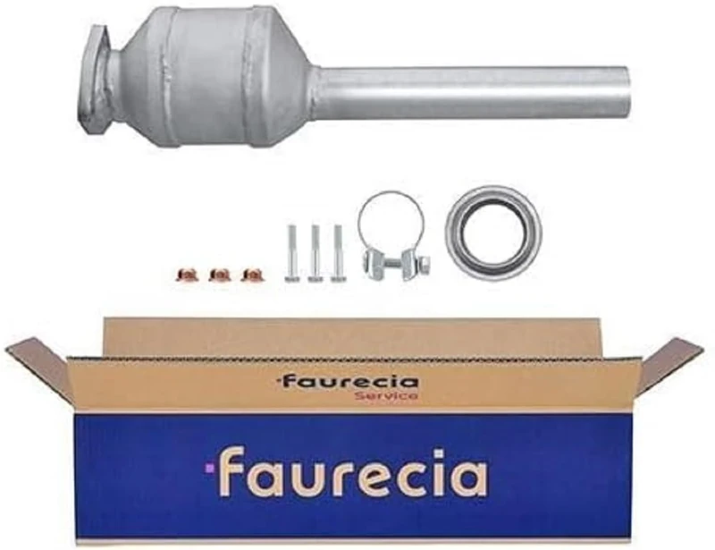 HELLA 8LE 366 054-101 Catalytic Converter Easy2Fit Kit Euro 3 One Piece Set with Attachments