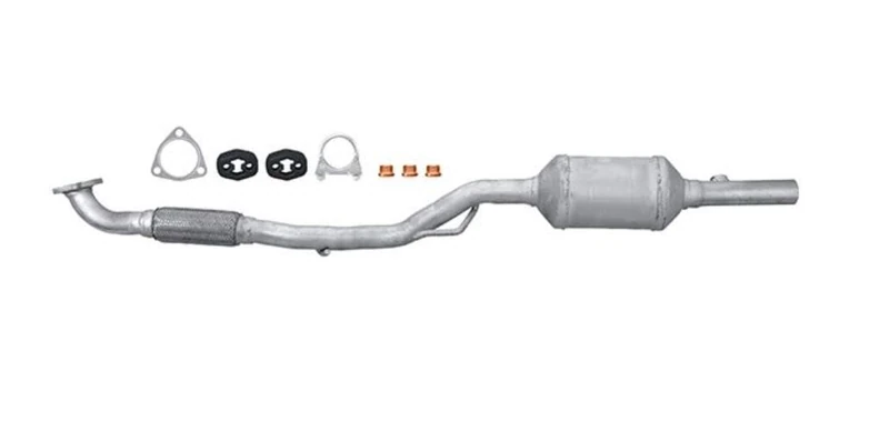 Hella 8LE 366 054-151 Catalytic Converter - Easy2Fit Kit - Euro 4 - One Piece - Set with Attachments