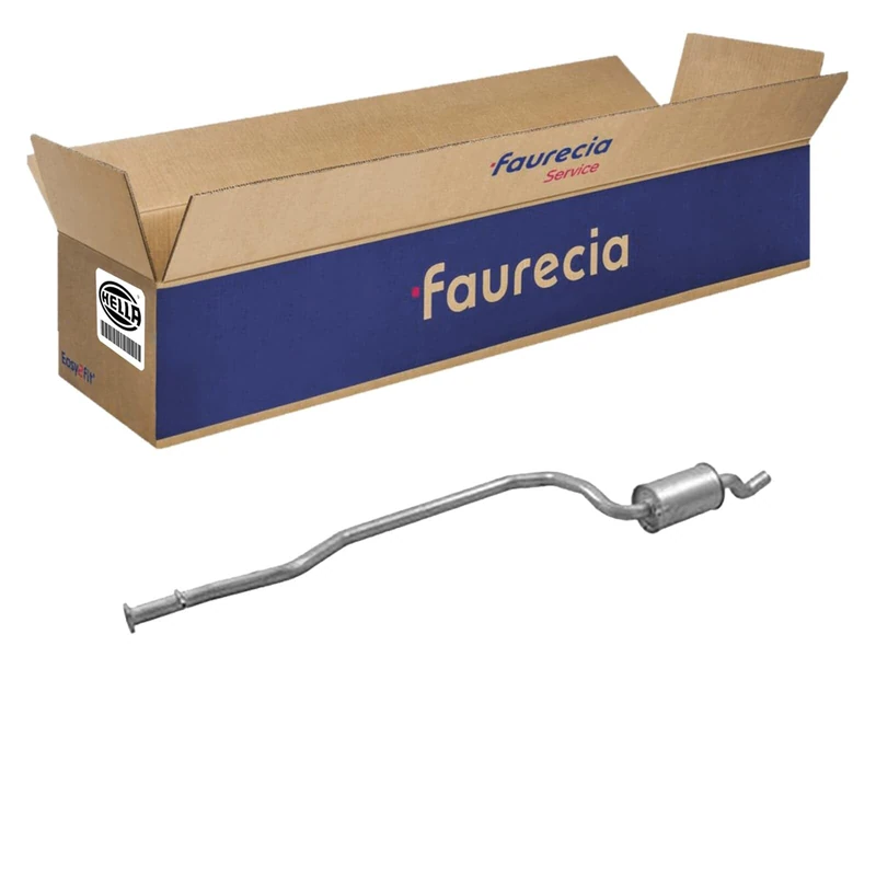 HELLA 8LC 366 024-071 Middle Silencer - Easy2Fit Kit - Middle - Three Piece - Set with Attachments