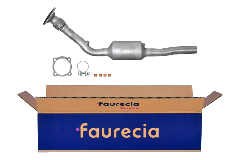 HELLA 8LE 366 054-041 Catalytic Converter Easy2Fit Kit Euro 3 One Piece Set with Attachments