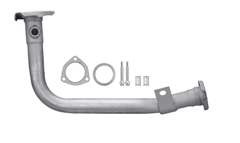 HELLA 8LA 366 004-751 Exhaust Pipe - Easy2Fit Kit - Front - One Piece - Set with Attachments