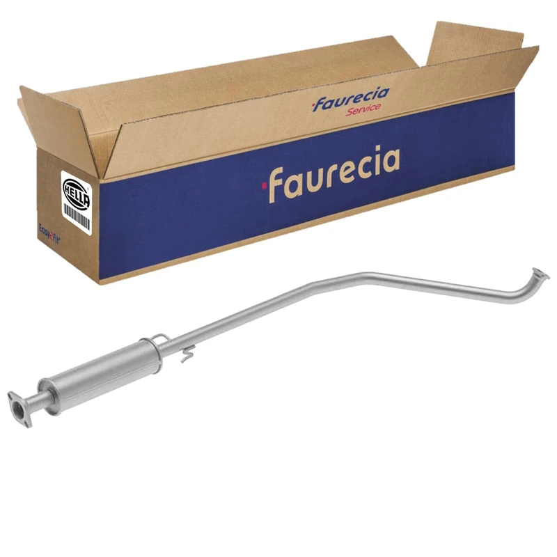 HELLA 8LB 366 020-621 Front Silencer - Easy2Fit Kit - Front - Three Piece - Set with Attachments