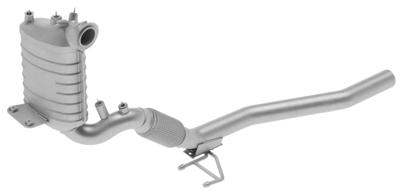 HELLA 8LH 366 081-511 Diesel Particulate Filter - Easy2Fit Kit - Euro 4 - Two-Piece - Set with Attachments - Silicon Carbide (for Short and Long Distance Traffic)