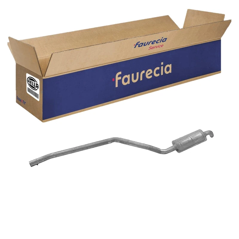 HELLA 8LC 366 024-311 Middle Silencer - Easy2Fit Kit - Middle - Three Piece - Set with Attachments