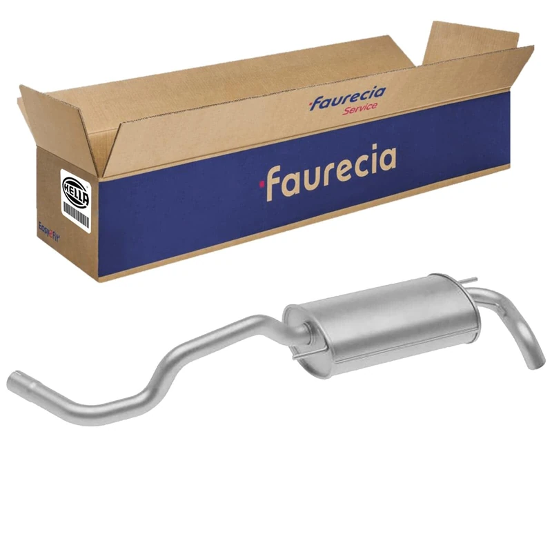 HELLA 8LD 366 036-501 Rear Silencer - Easy2Fit Kit - Rear - One Piece - Set with Attachments