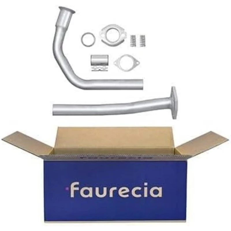 HELLA 8LA 366 006-461 Exhaust Pipe - Easy2Fit Kit - Front - Two Piece - Set with Attachments