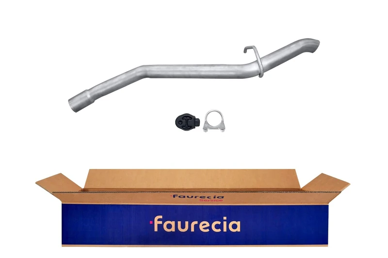 Hella 8LA 366 004-011 Exhaust Pipe - Easy2Fit Kit - Rear - One Piece