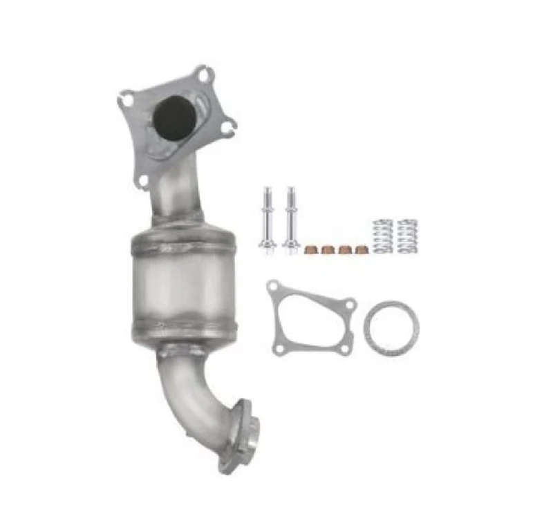 HELLA 8LE 366 054-441 Catalytic Converter Easy2Fit Kit Euro 3 One Piece Set with Attachments