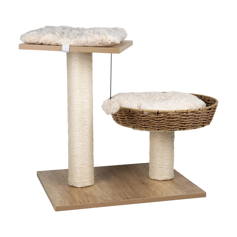 Cofan Cat Scratcher with Play | Maxi Model | Dimensions 48 x 39 x 51 cm - Image 1