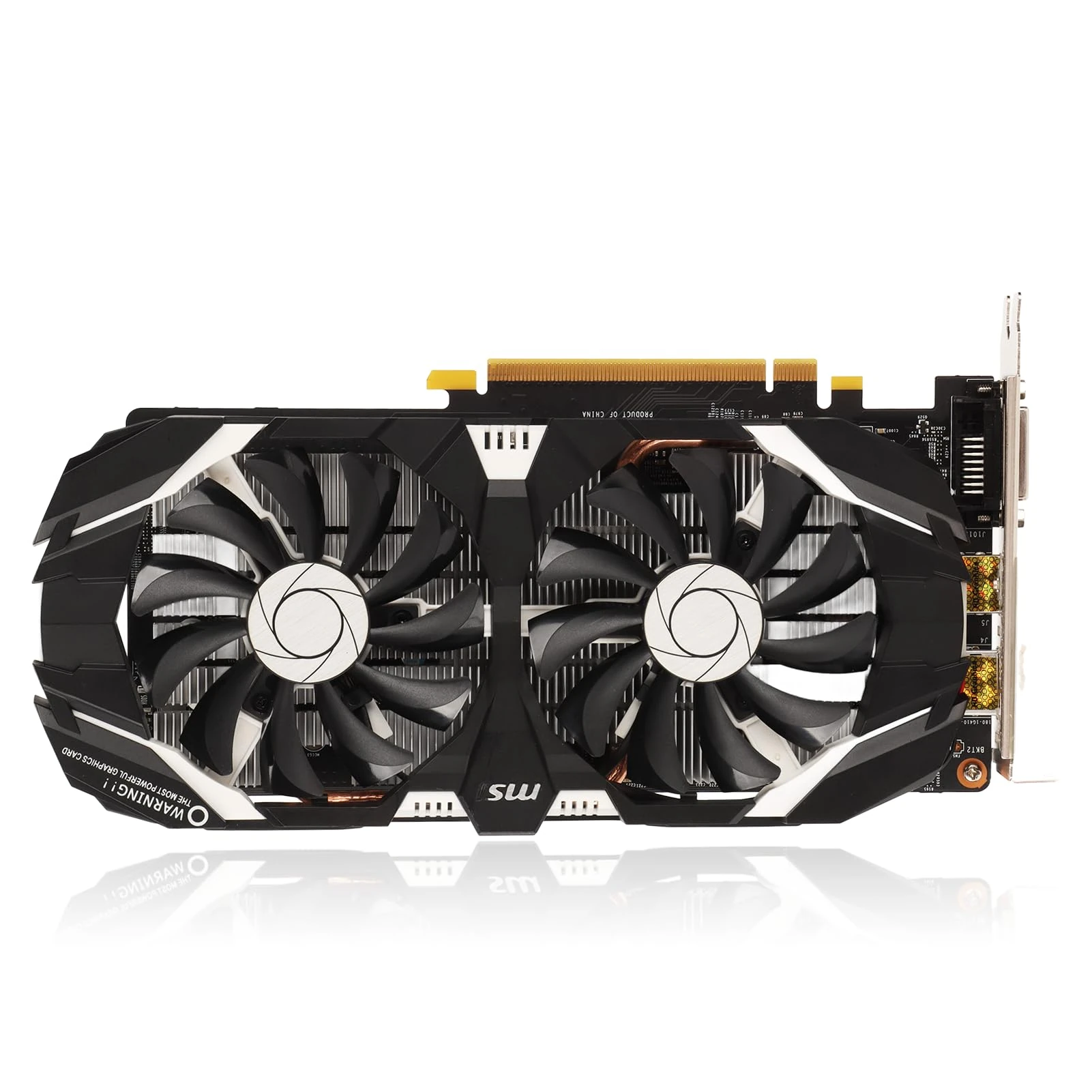 High-Performance GeForce 1060 Graphics Card, 6GB GDDR5 192-bit Bus with Dual Fan Cooling, 4K HDR Technology, HDMI, DVI, DP Display Interfaces