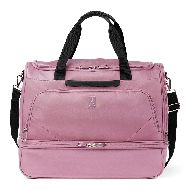 Travelpro Maxlite 5 Softside Carry-on Weekender with Drop-Bottom Compartment, Lightweight Overnight Travel Duffel Bag, Men and Women, Orchid Pink Purple, 40x48x23 cm