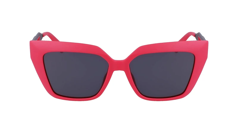 Calvin Klein Jeans Women's Sunglasses CKJ22639S - Pink with Solid Grey Lens