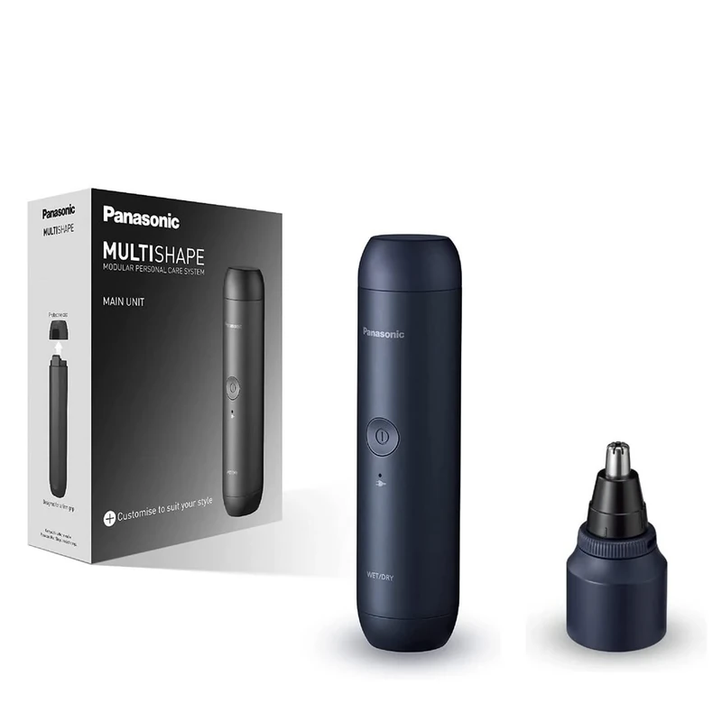 Panasonic ER-CBN1 MULTISHAPE Main Unit and Nose Trimmer Head