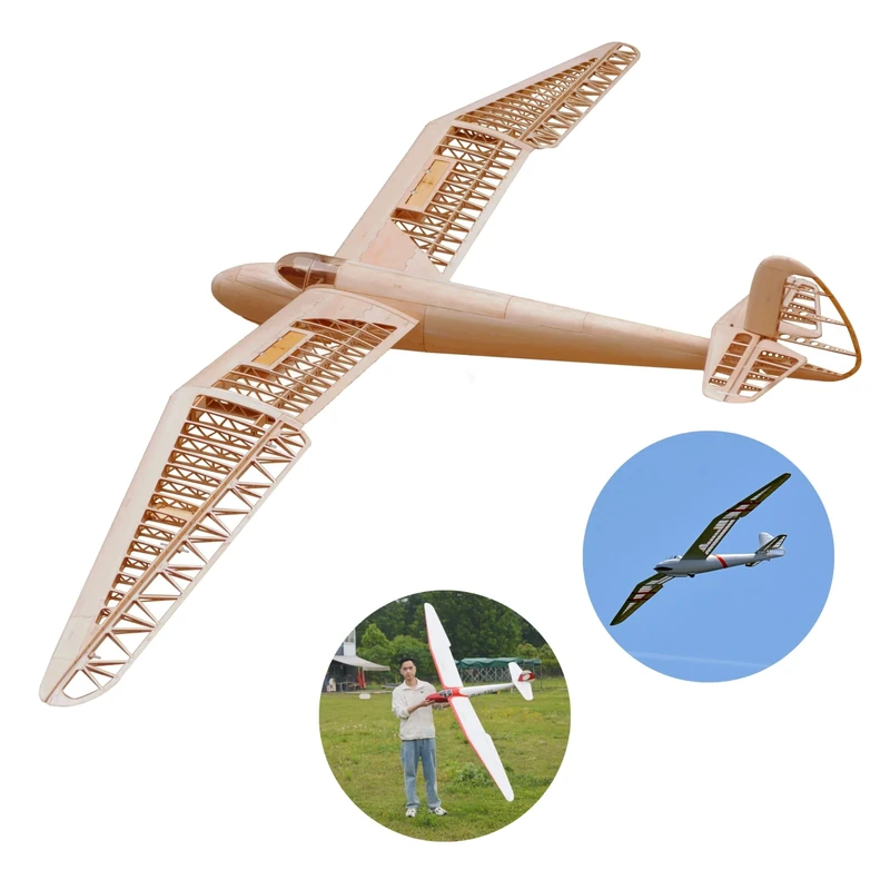 Your Day Mate Go-3 Minimoa Kit - 1:6, 2844mm Wingspan, Laser-Cut