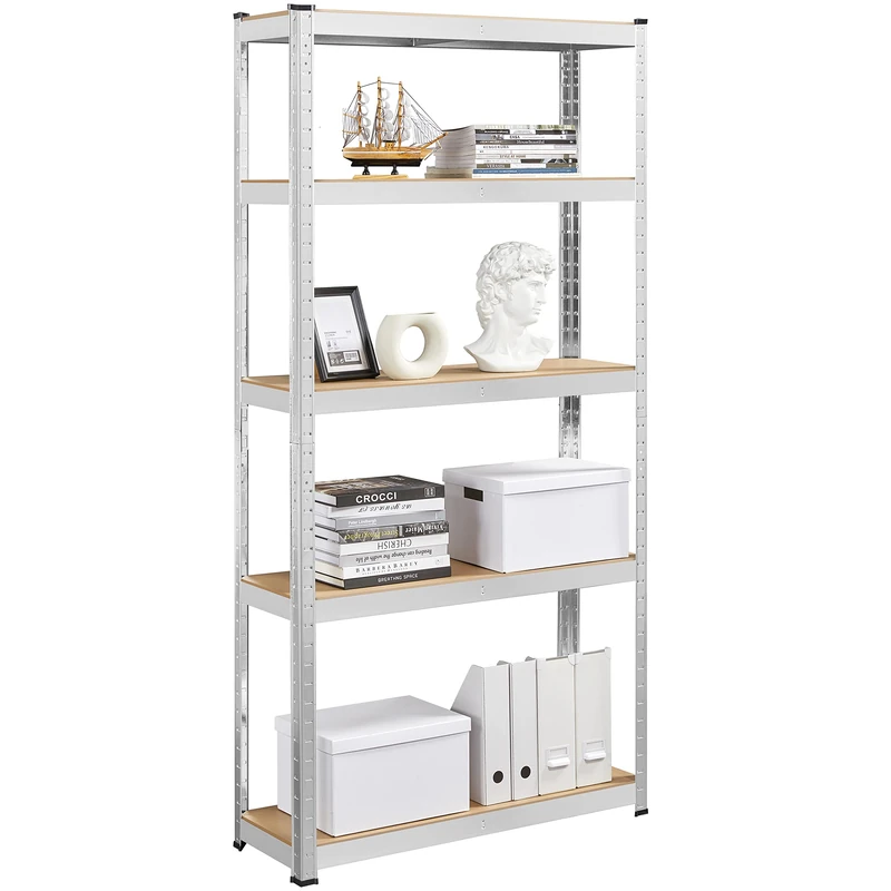Yaheetech 5-Tier Garage Shelves - 90 x 30 x 180cm Utility Rack