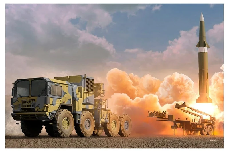 I love Kit 1:35 - M1001 w/ M790 Erector Launcher Trailer