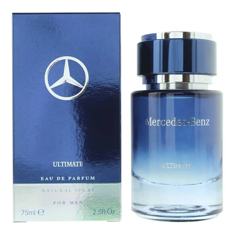 Mercedes-Benz Ultimate Eau de Parfum for Men - Long Lasting Cologne With Amber, Patchouli - 75 ml