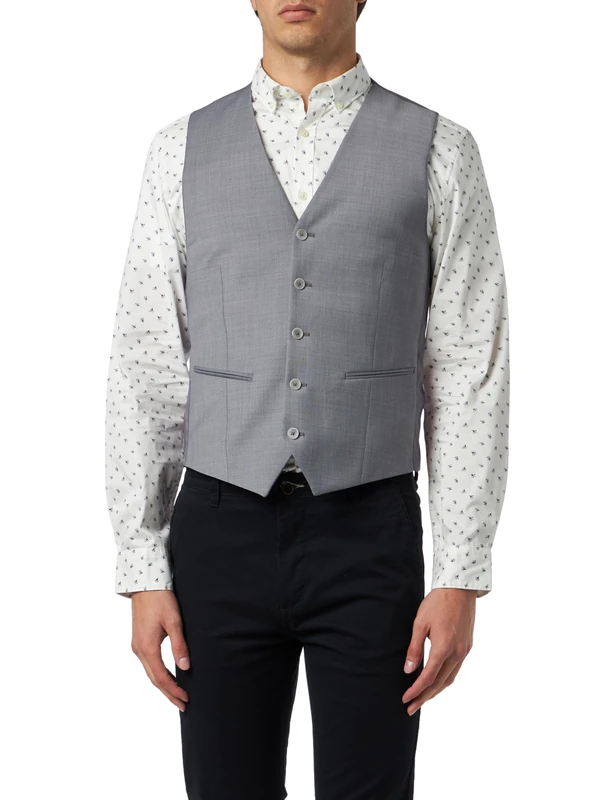 Daniel Hechter Men's H-xtension Waistcoat Vest, 920, 38
