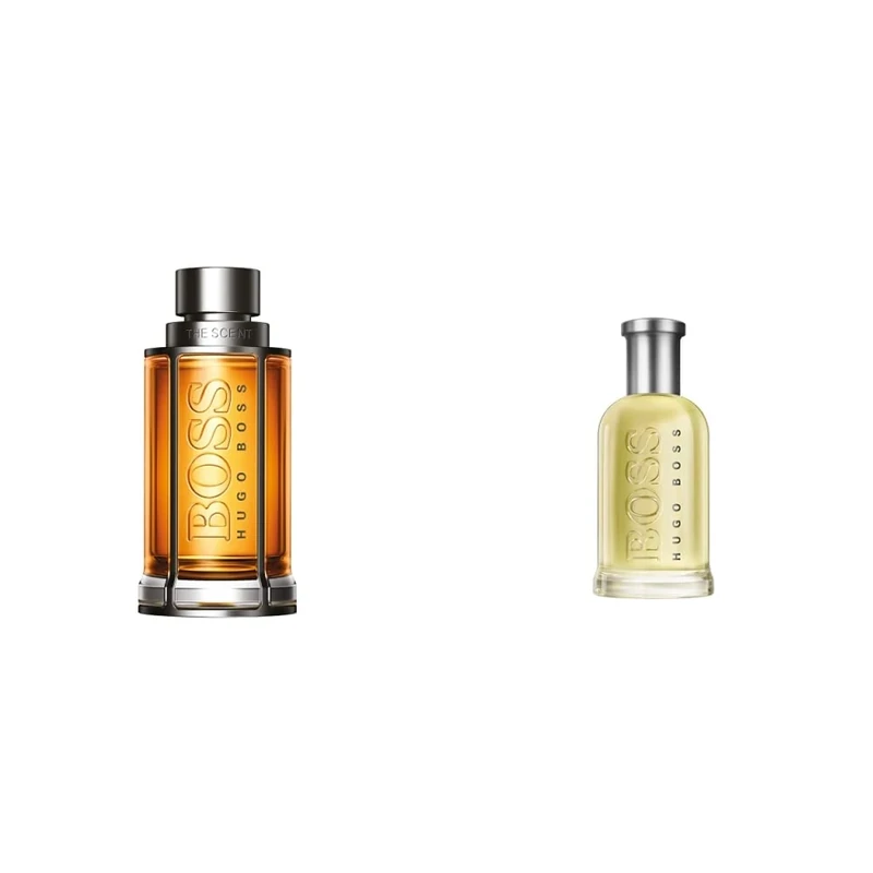 BOSS The Scent For Him Eau de Toilette 100ml Aftershave for Men & Boss Bottled by Eau De Toilette Spray 100ml