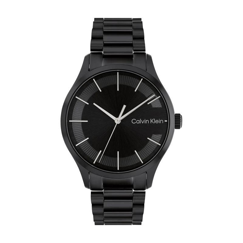 Calvin Klein Analogue Quartz Watch for Men and Women Iconic Collection with Stainless Steel Bracelet