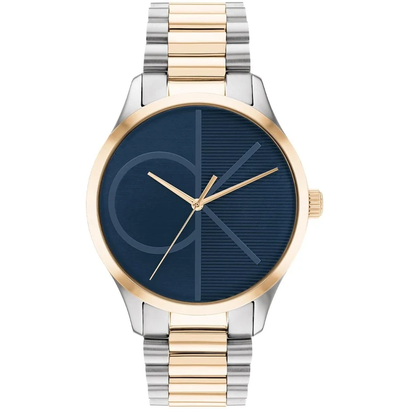 Calvin Klein Analogue Quartz Watch for Men and Women Iconic Collection Available with Either a Link Stainless Steel Bracelet or a Mesh One