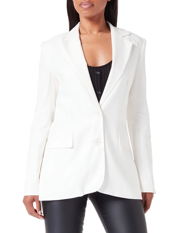 bugatti Women's W4041-45050 Blazer, White-10, 8