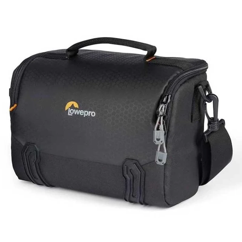 Lowepro Adventura Sh 160 III, Camera Shoulder Bag With Adjustable/Removable Shoulder Strap, Bag For Mirrorless Camera, Compatible With Sony Alpha 7 Series, Black