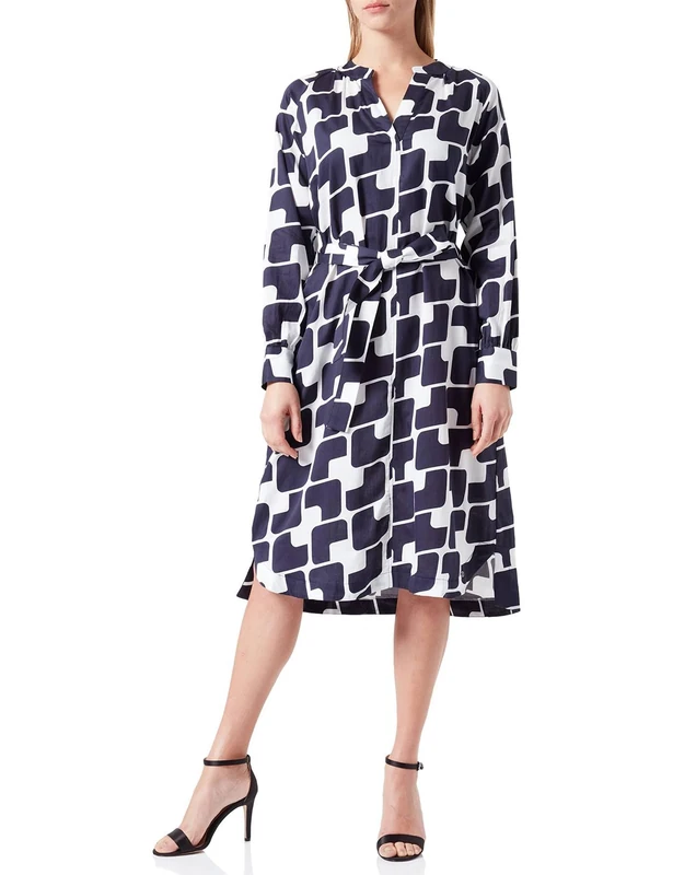 bugatti Women's W1205-21385 Dress, Marine-380, 10