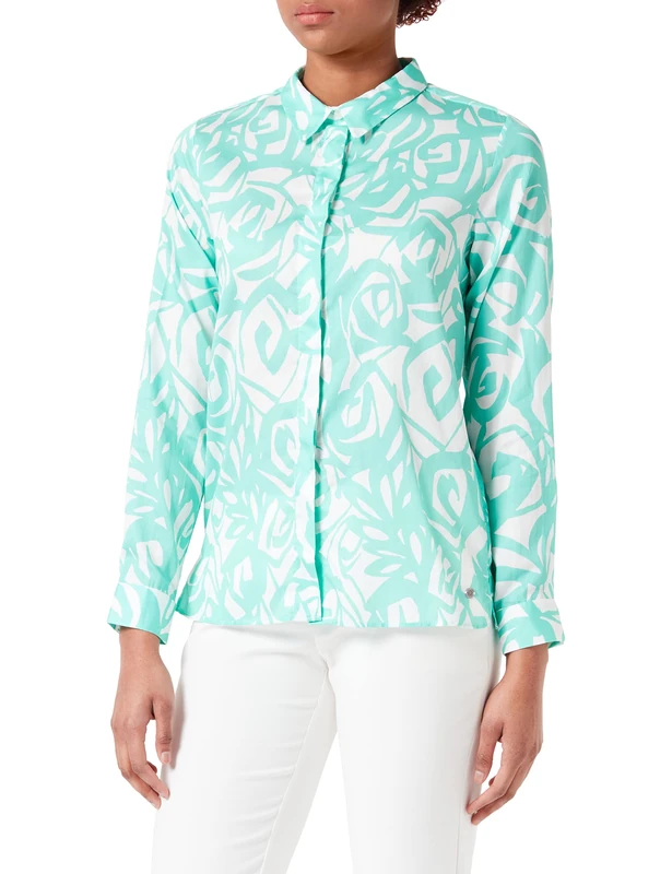 bugatti Women's W1084-21394 Blouse, mint-540, Sandard