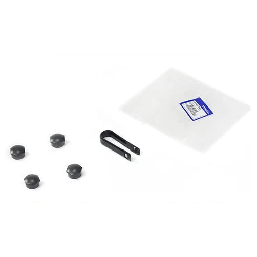 Genuine Volvo S60 V60 S90 V90 XC40 XC90 (15-) Wheel Bolts Cap Set (Grey)