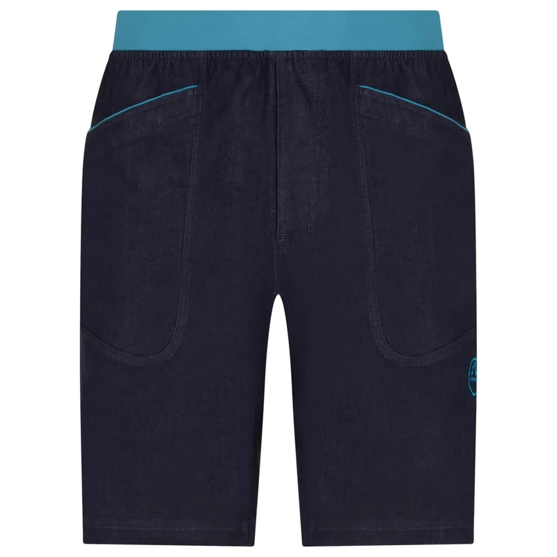 La Sportiva Mundo Short M Jeans/Topaz - Image 1