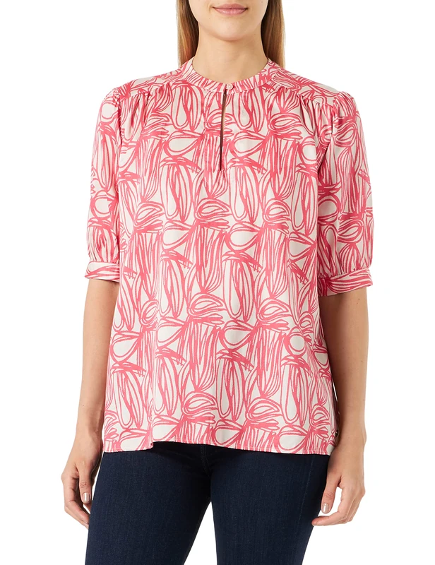 bugatti Women's W3563-21363 Blouse, pink-740, Sandard - Image 1