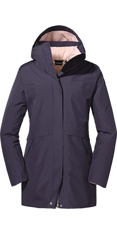 Schöffel Women's Warsaw Jackets, Tattoo, 36 (EU)